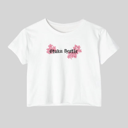 Sakura Otaku Bestie Crop Top Tee