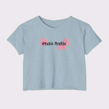 Sakura Otaku Bestie Crop Top Tee