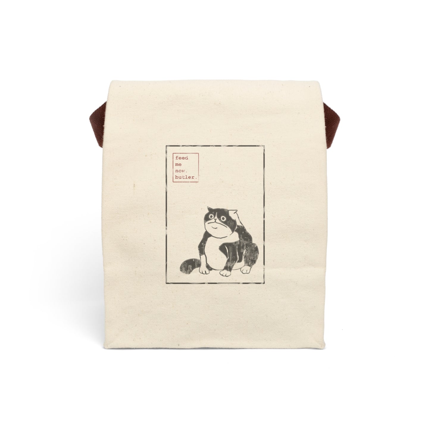 Grumpy Cat Butler Canvas Lunch Bag