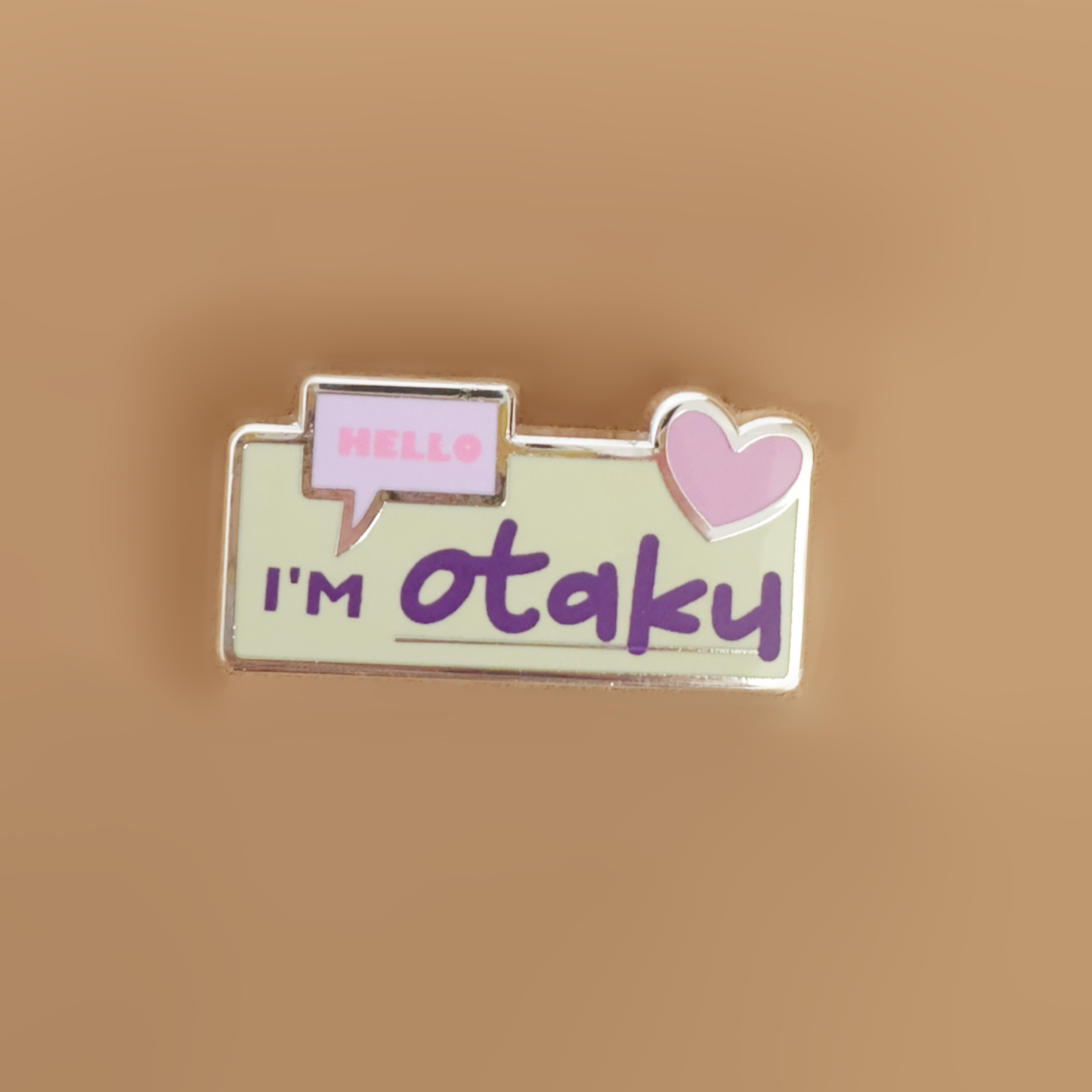 I'm Otaku Enamel Pin